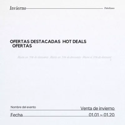 Rebajas de invierno de Grey Modern