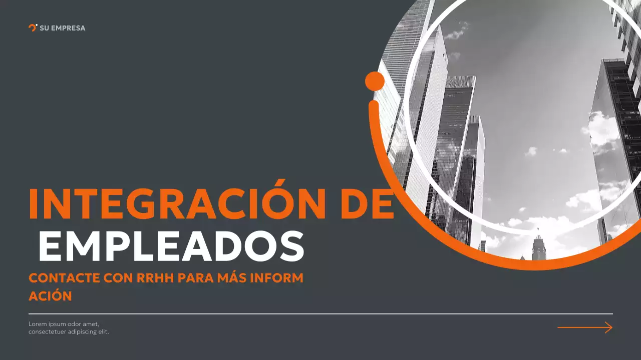 orange modern onboarding guide