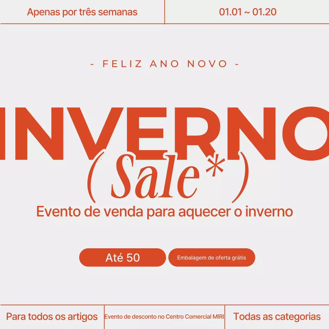 Venda Moderna Laranja