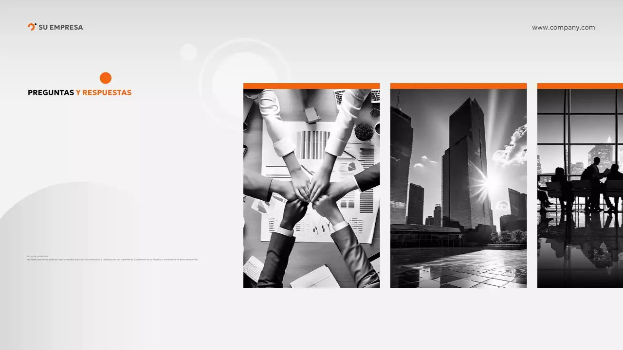 orange modern onboarding guide