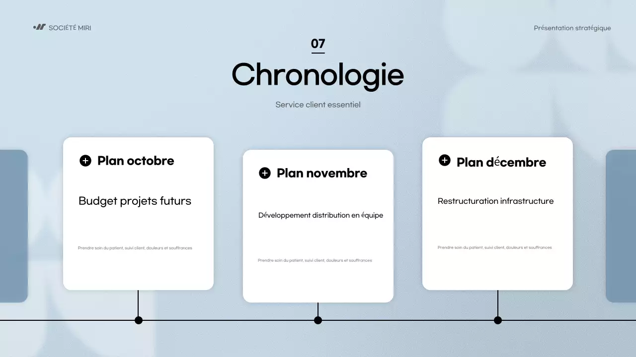 blue modern business report