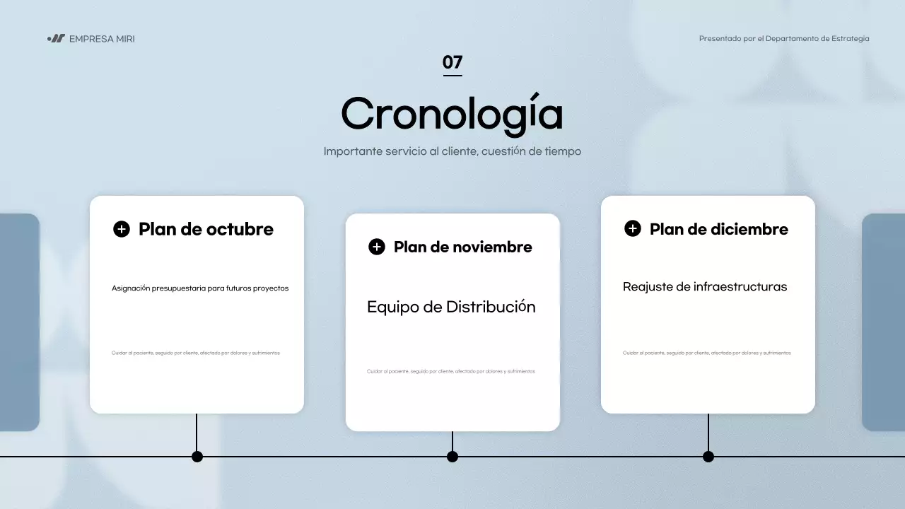 blue modern business report