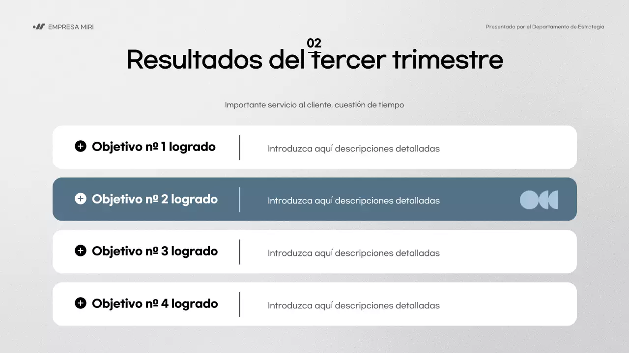 blue modern business report