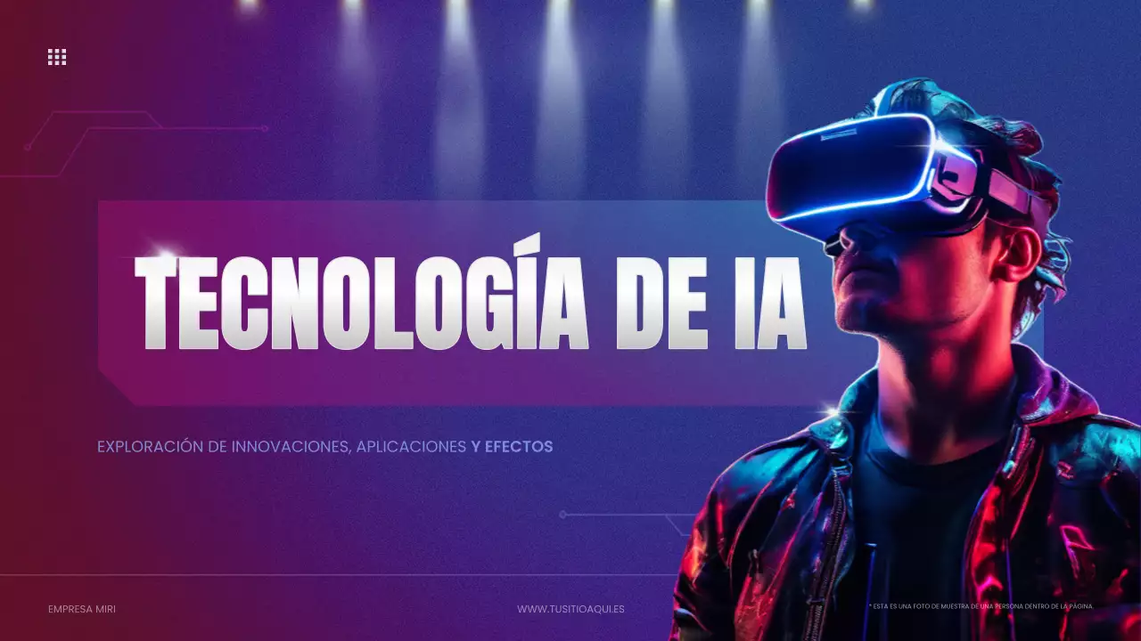 púrpura cibernética ai tecnología información