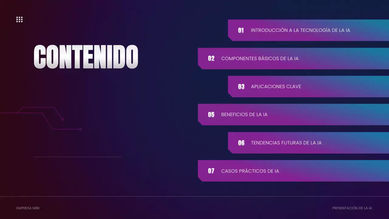 púrpura cibernética ai tecnología información