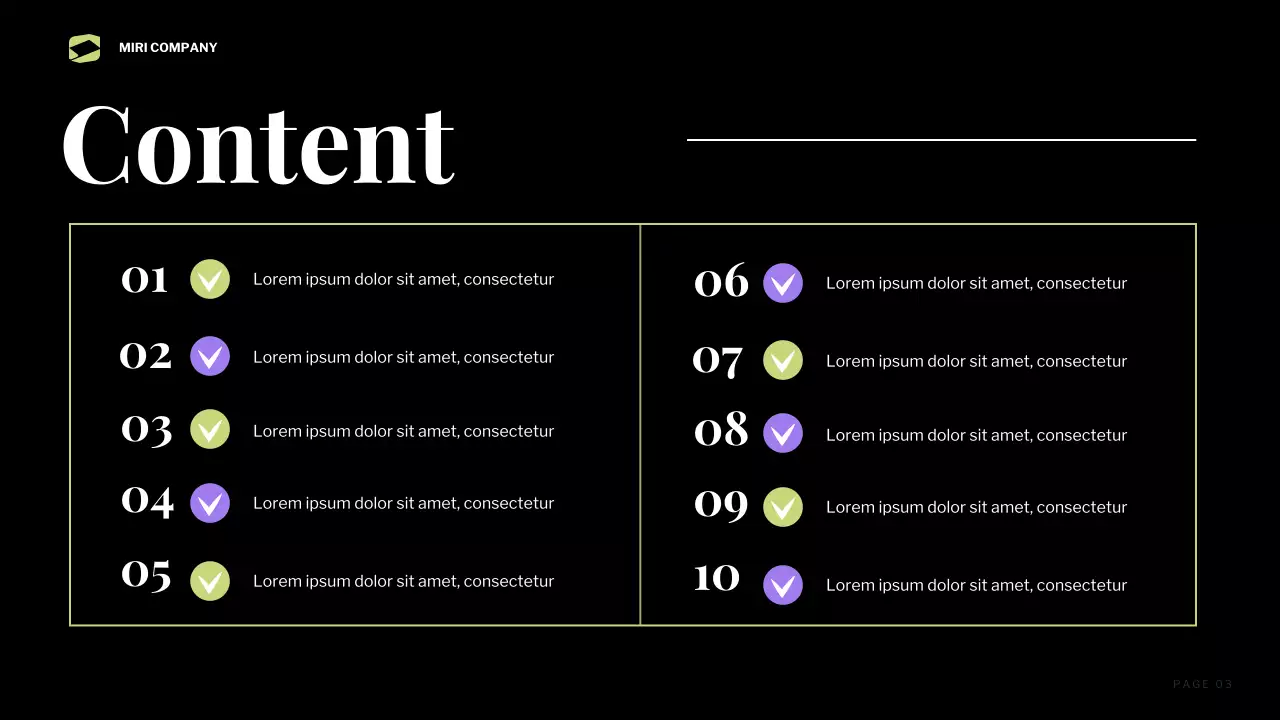 Black Modern Business Presentation