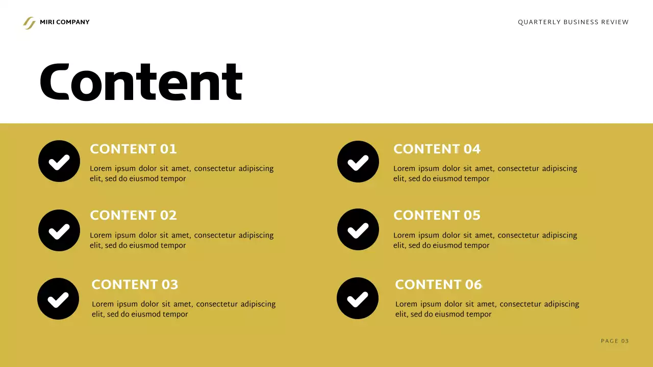 Black Professional Business Report Presentation