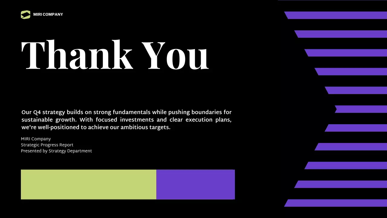 Black Modern Business Presentation