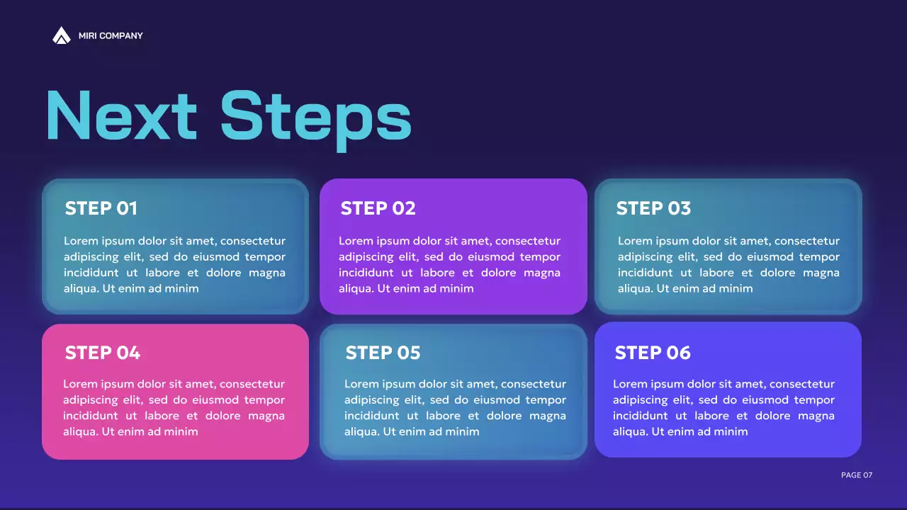 Purple Modern Business Report Presentation