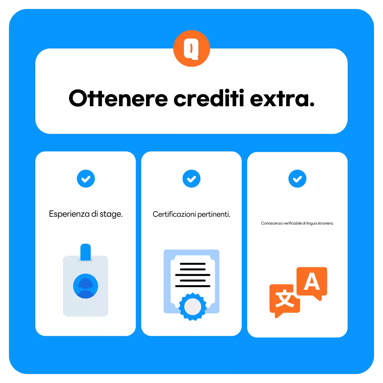 Carriere moderne blu