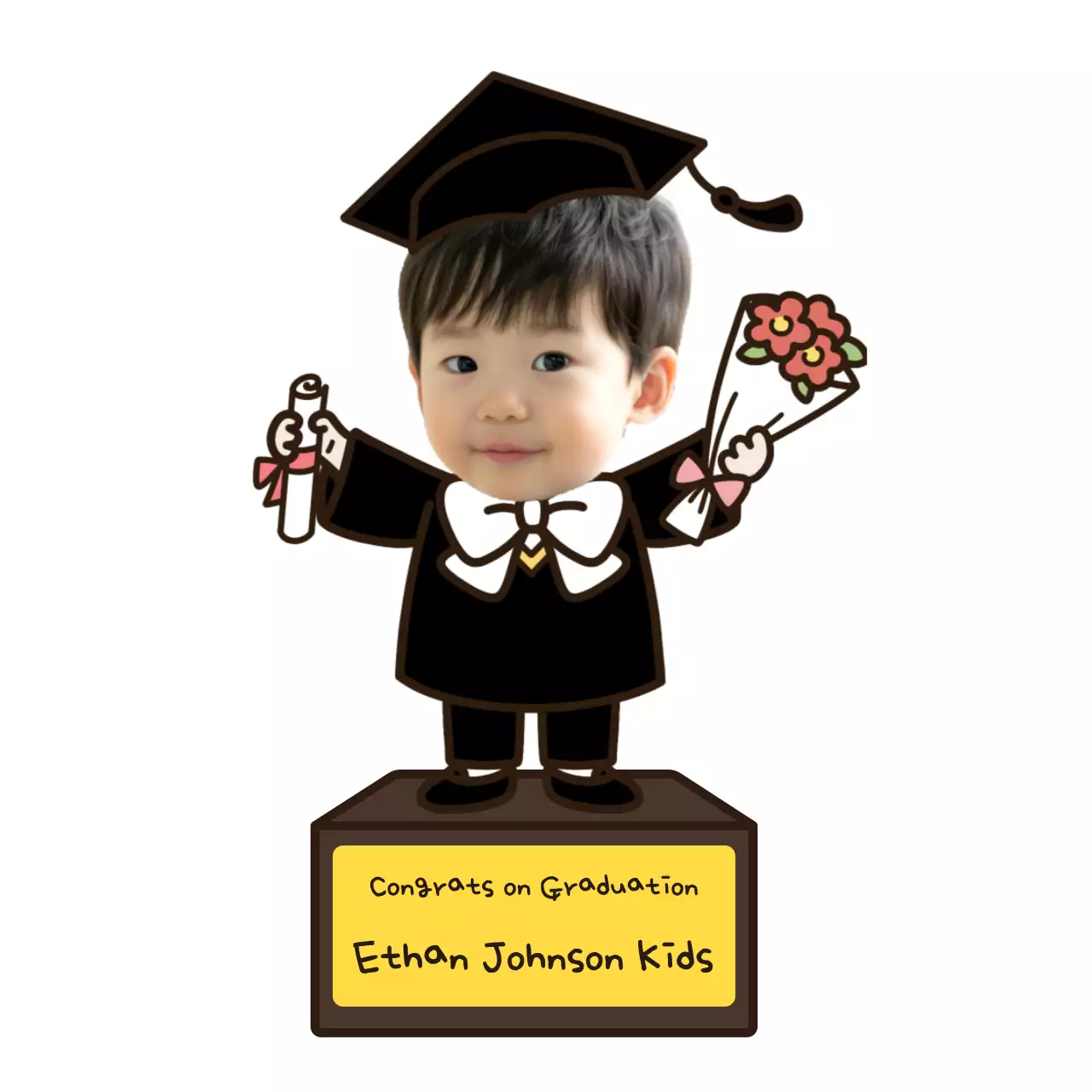 Kỷ niệm tốt nghiệp dễ thương