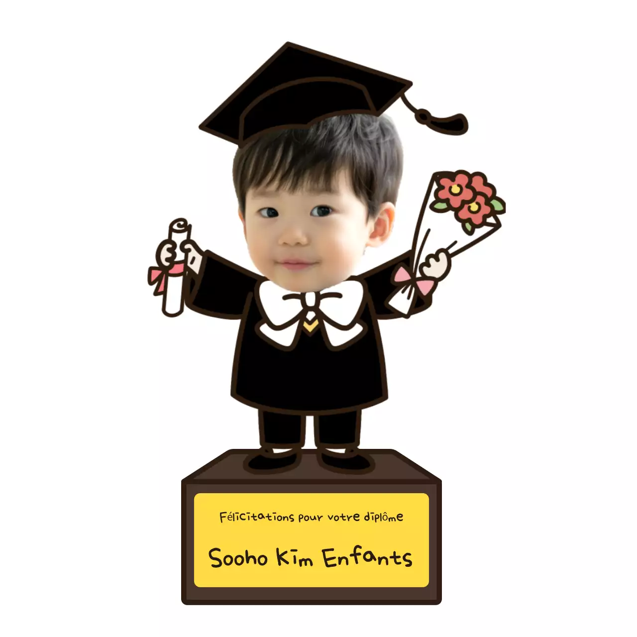 Célébrez l'obtention de votre diplôme avec style