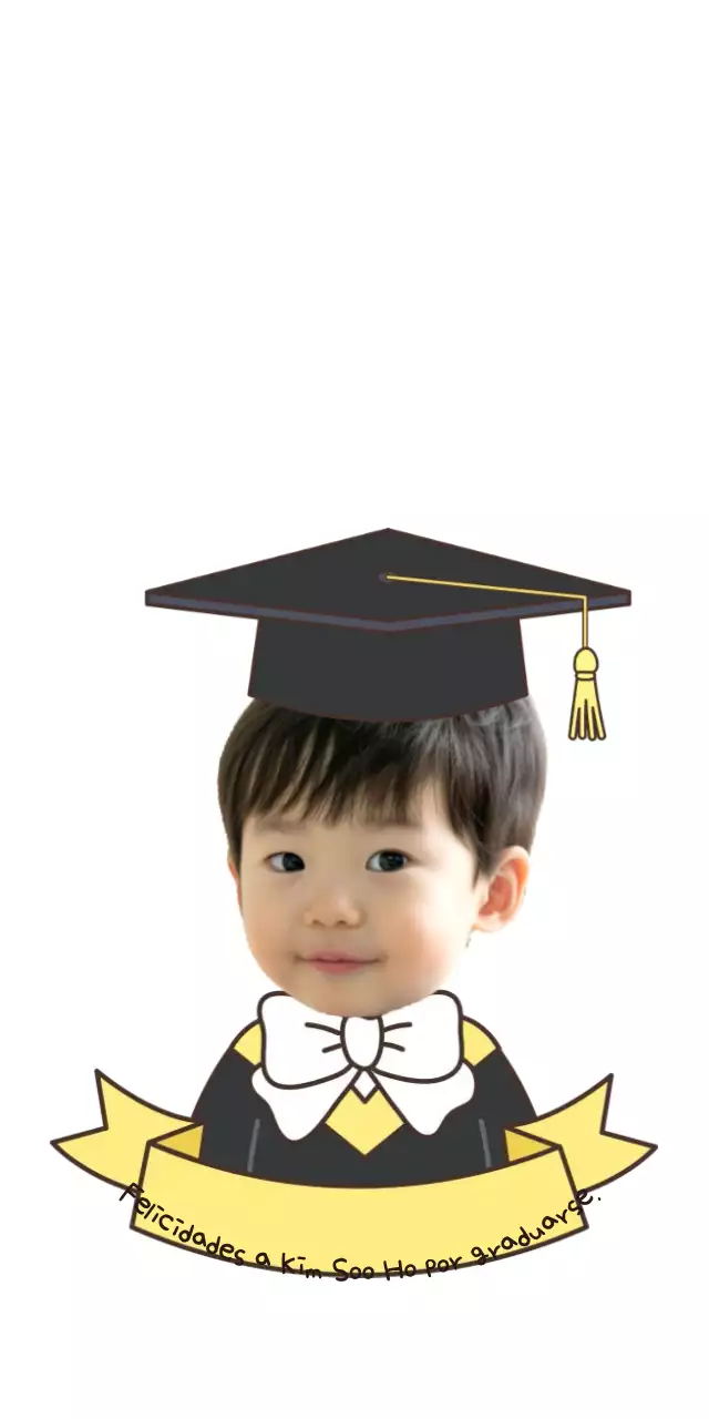 Graduación en blanco