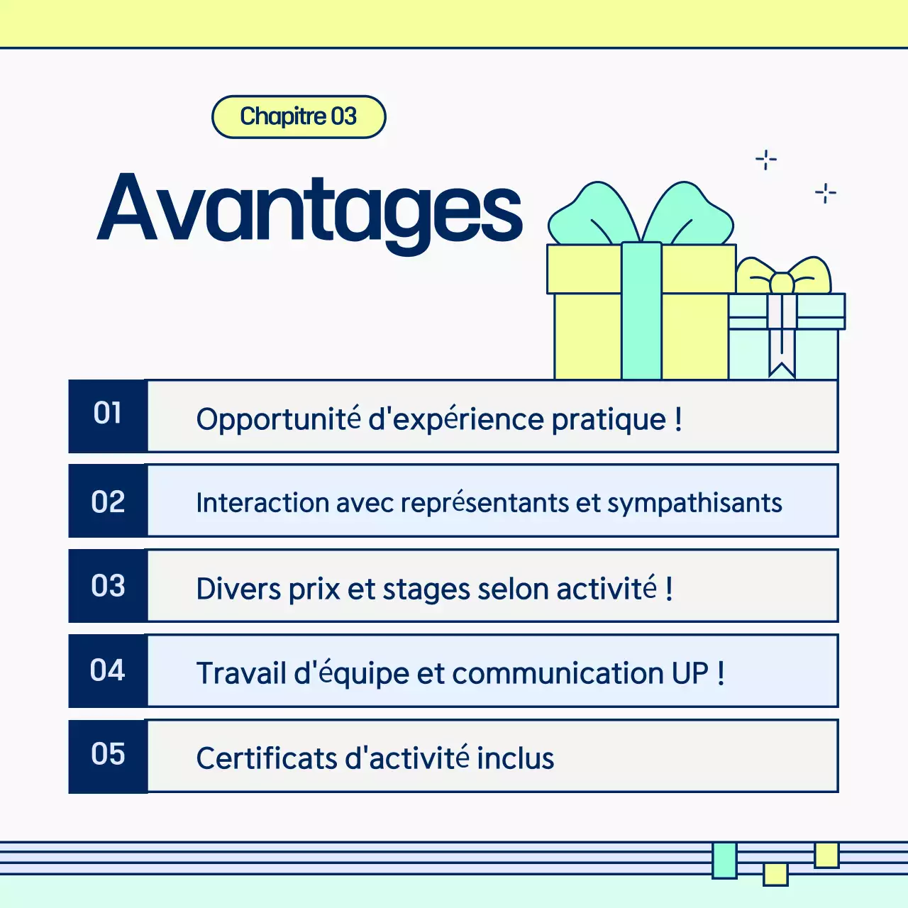 Promouvoir le recrutement de sympathisants grâce à une jolie palette de couleurs chartreuse et menthe