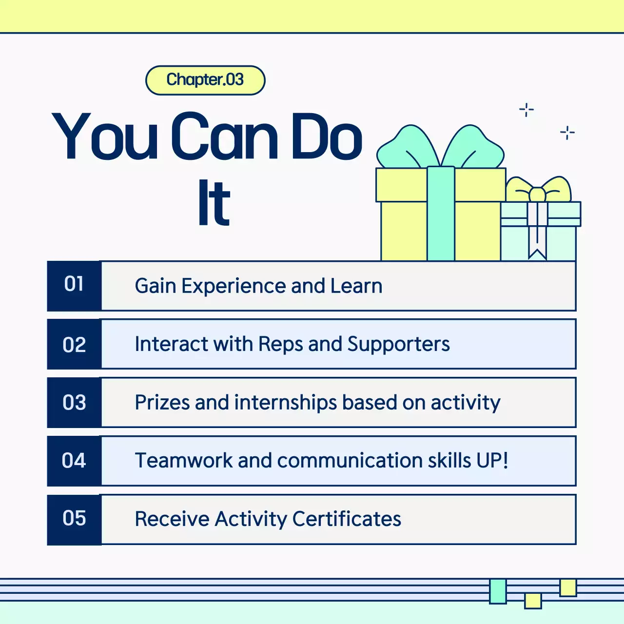 Carrossel de Instagram de Anúncio de Recrutamento Moderno Amarelo