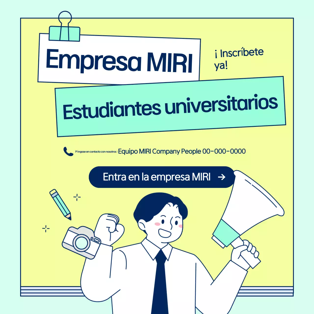 Recluta seguidores con una bonita combinación de colores chartreuse y menta