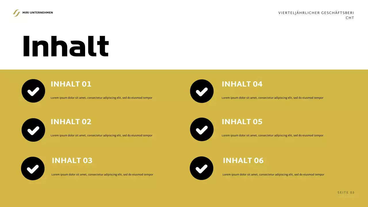 grauer moderner Geschäftsbericht