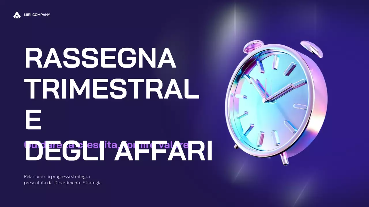 relazione aziendale moderna viola