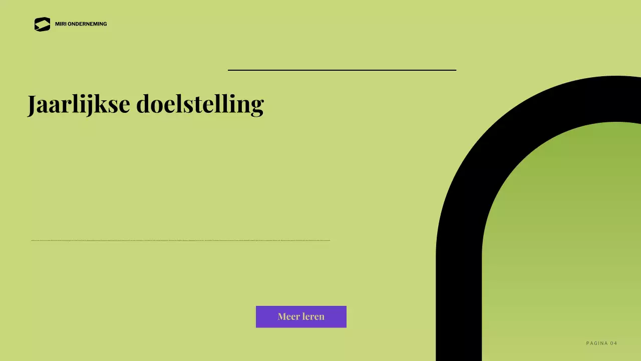 zwart modern zakelijk verslag