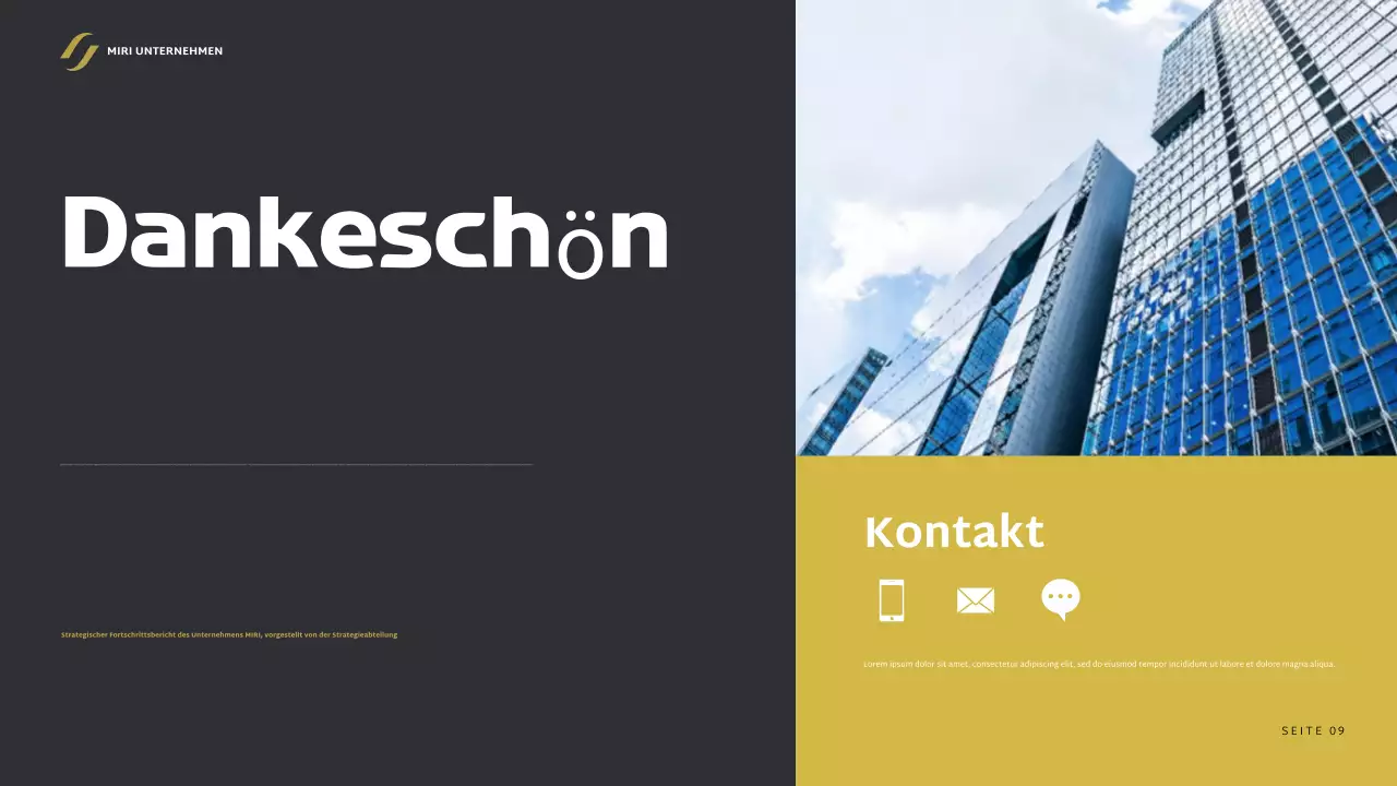 grauer moderner Geschäftsbericht