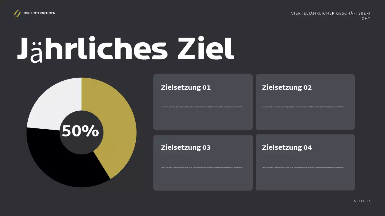 grauer moderner Geschäftsbericht