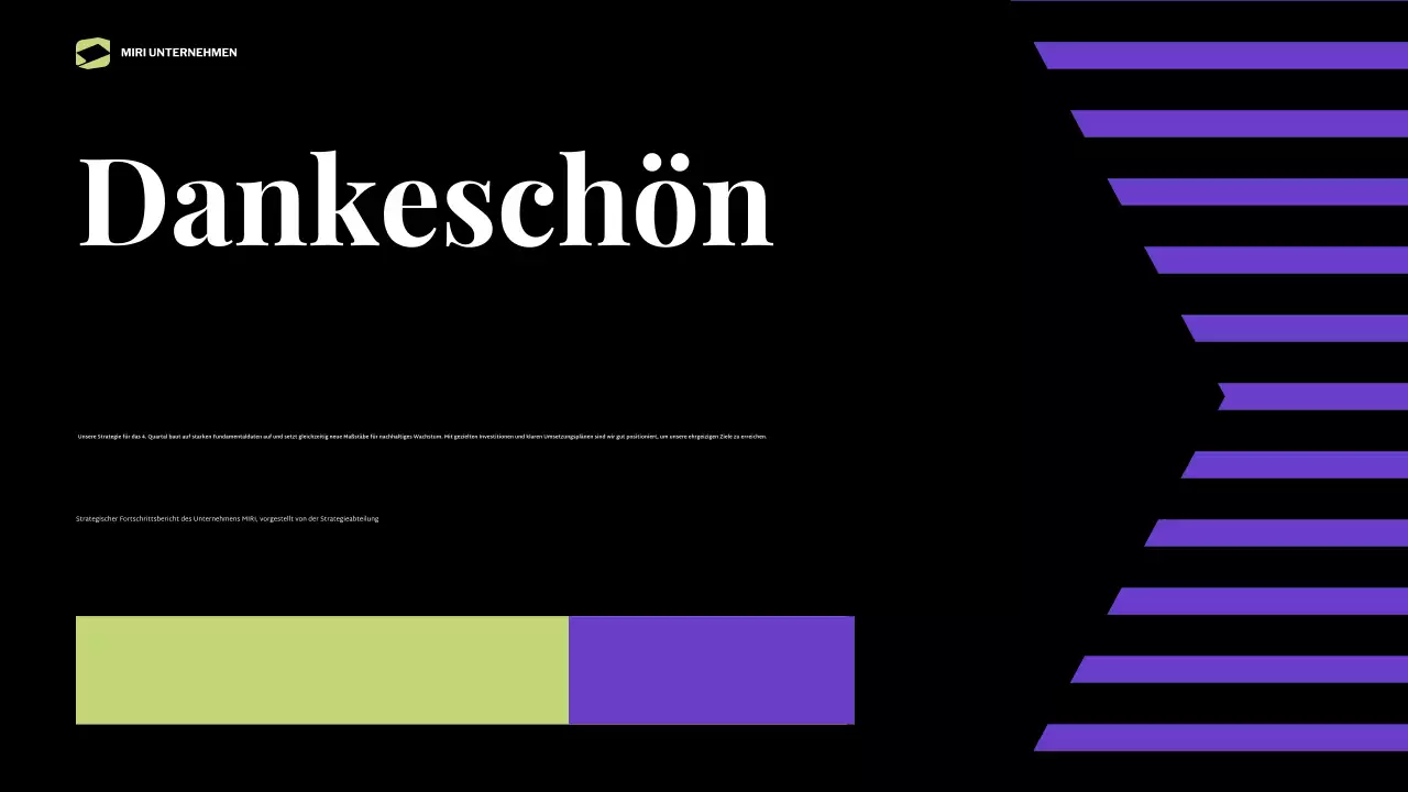 black modern business report