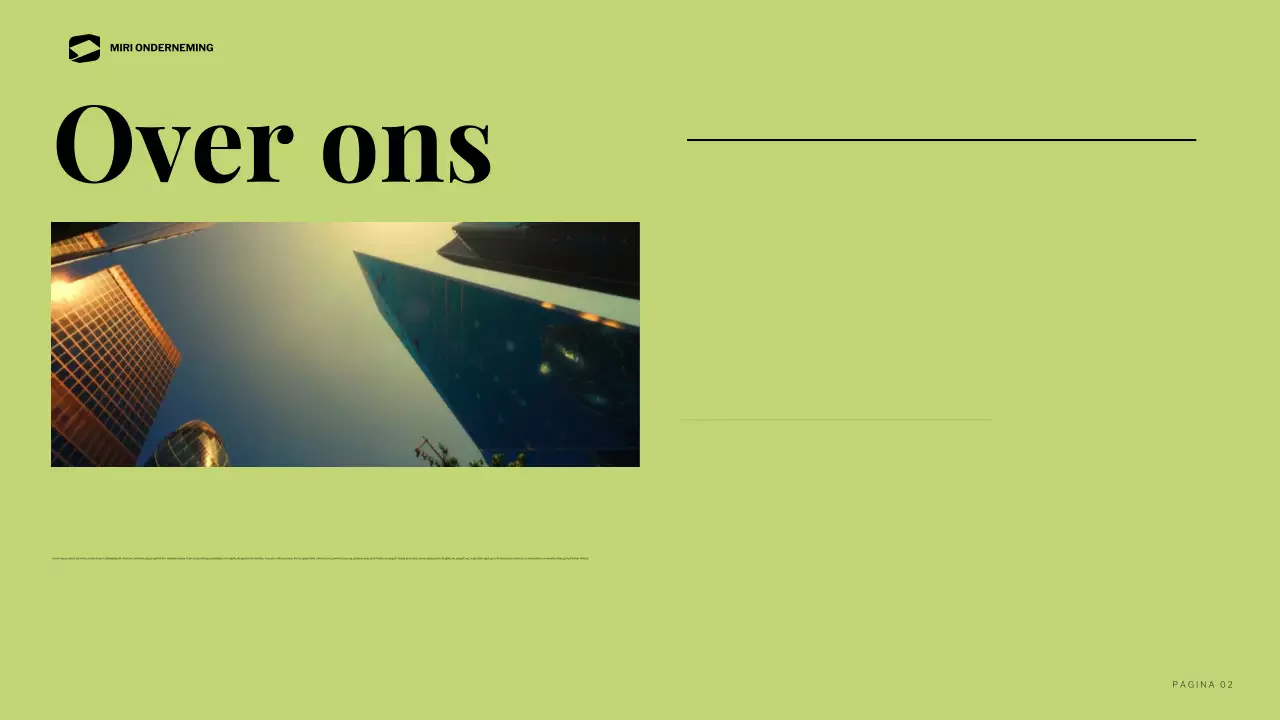 zwart modern zakelijk verslag