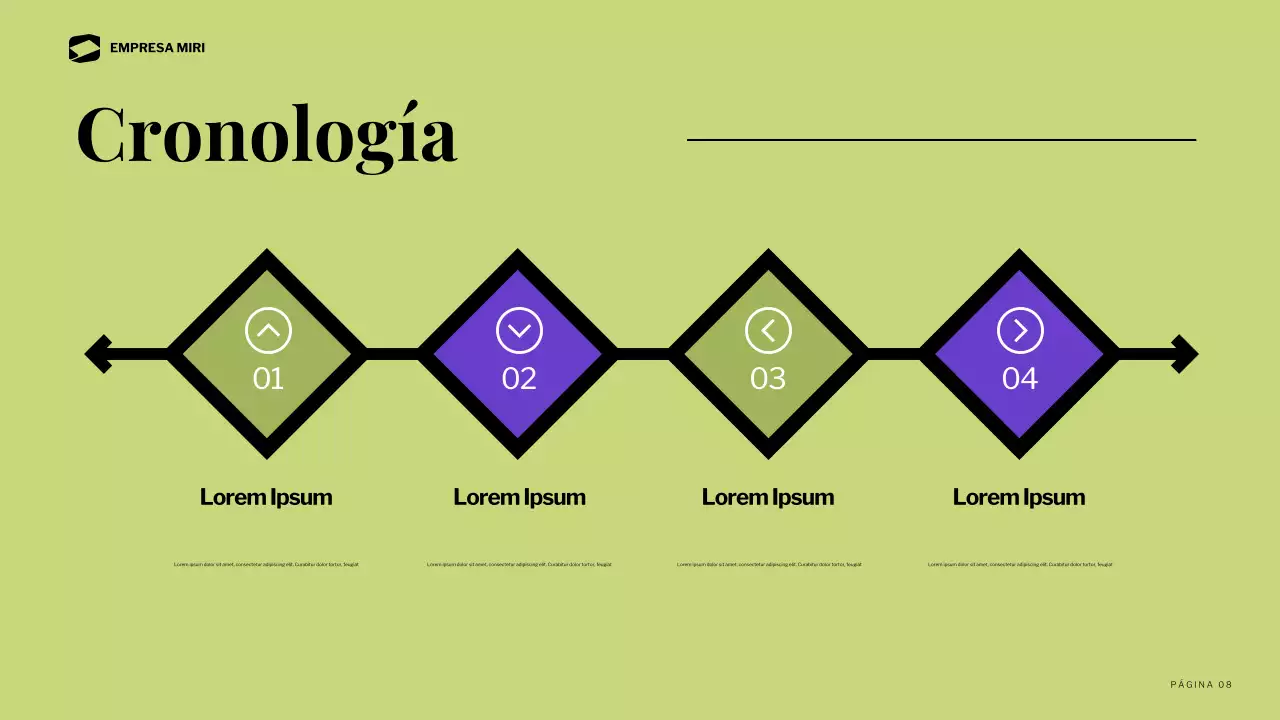 informe sobre la empresa moderna negra