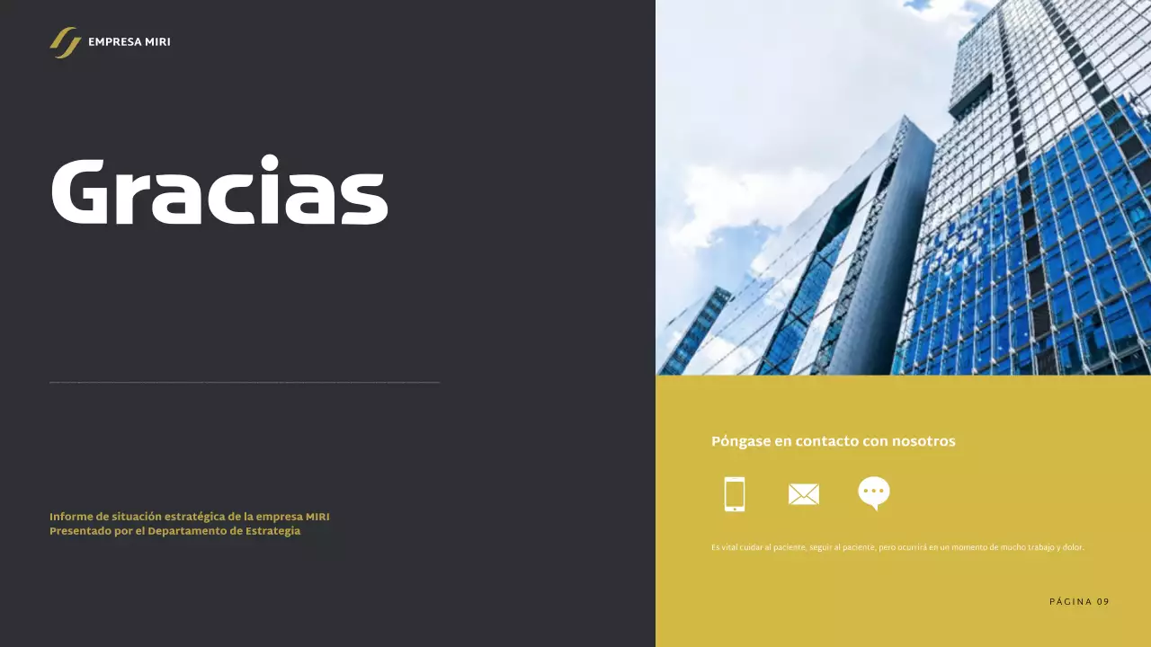 informe grey modern business