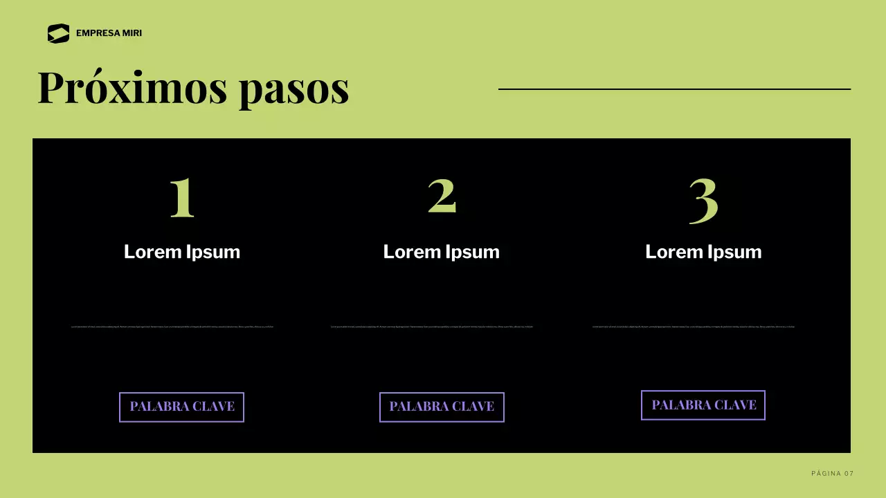 informe sobre la empresa moderna negra