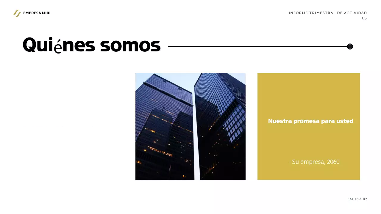 informe grey modern business