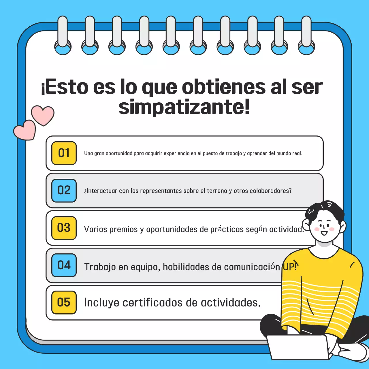 Azul claro Neat Recruitment