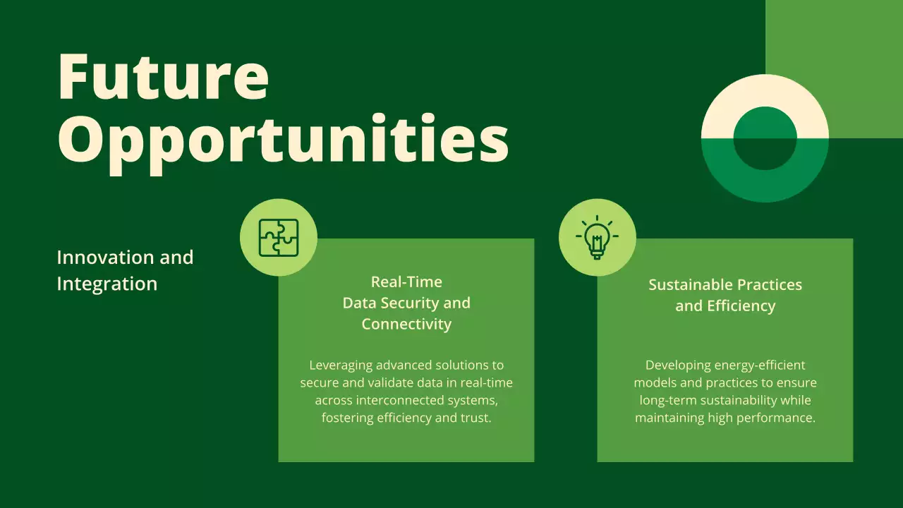 그린 모던 컨퍼런스 프레젠테이션