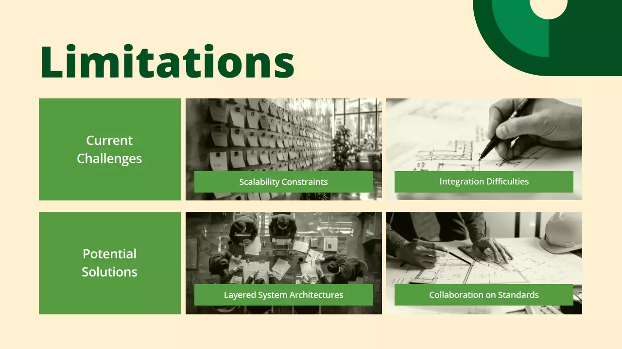 그린 모던 컨퍼런스 프레젠테이션