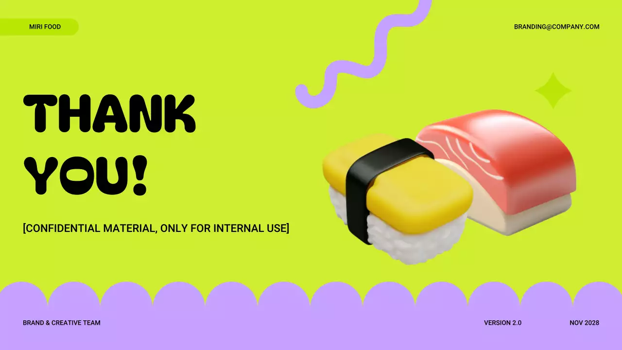 Neon Trendy Brand Guideline Presentation