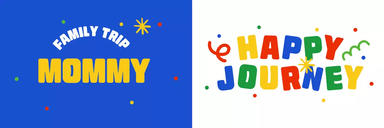 파랑 팝 가족 여행 기념