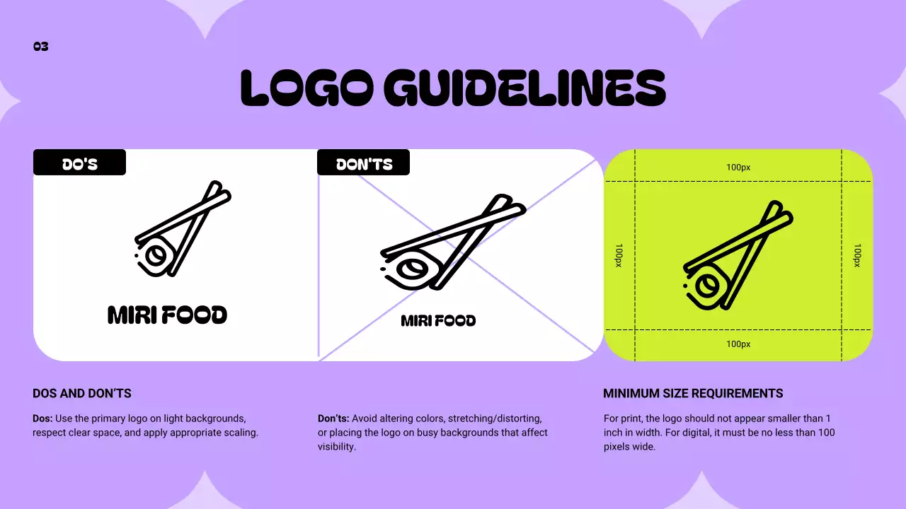 Neon Trendy Brand Guideline Presentation