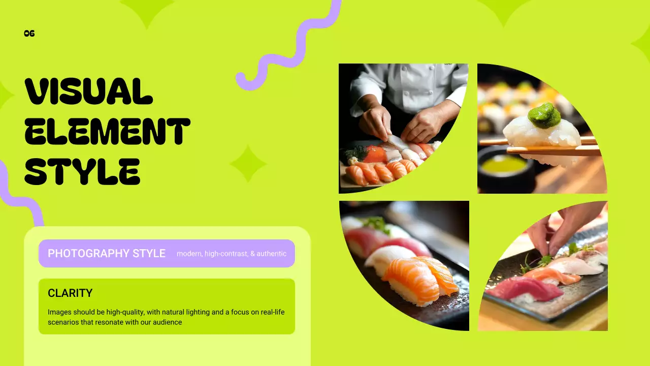 Neon Trendy Brand Guideline Presentation