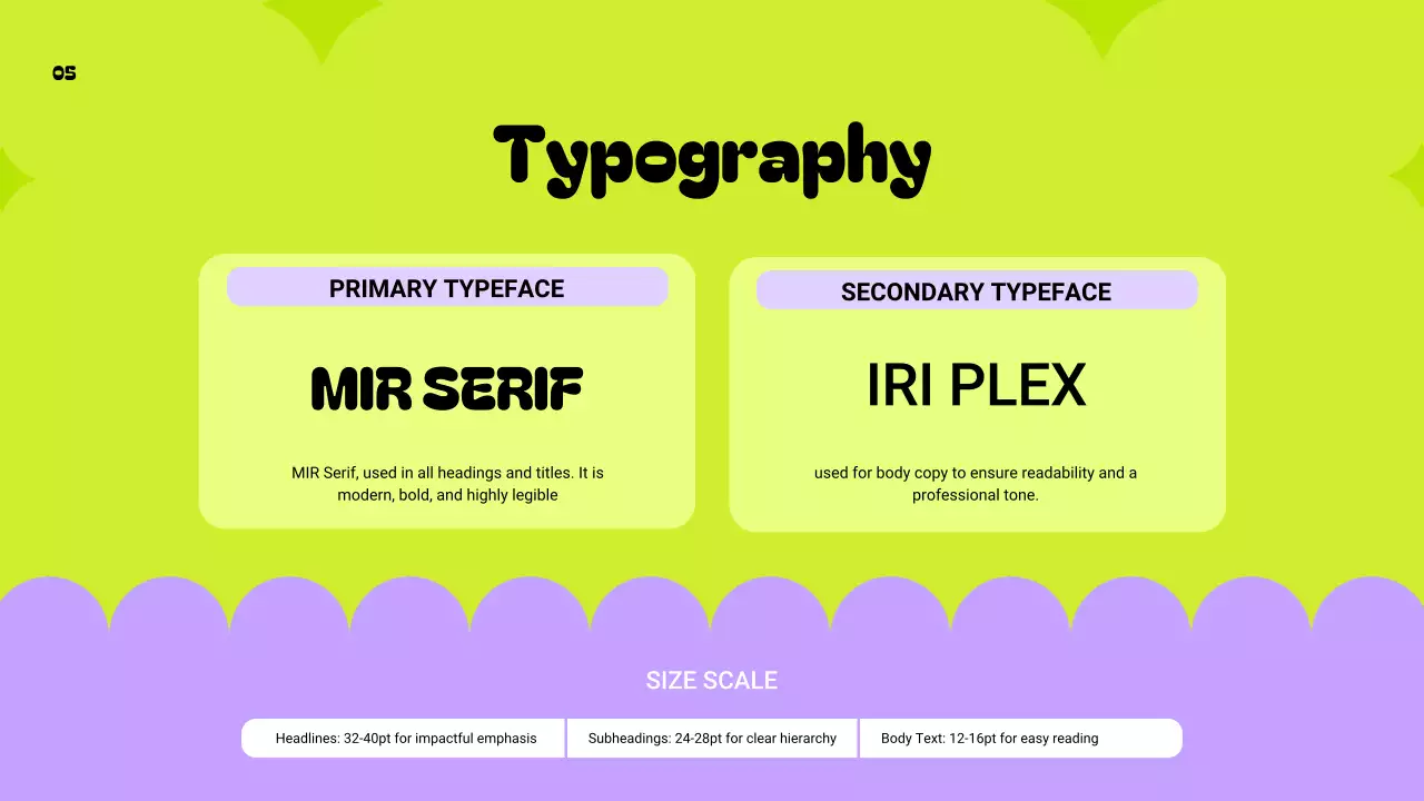 Neon Trendy Brand Guideline Presentation