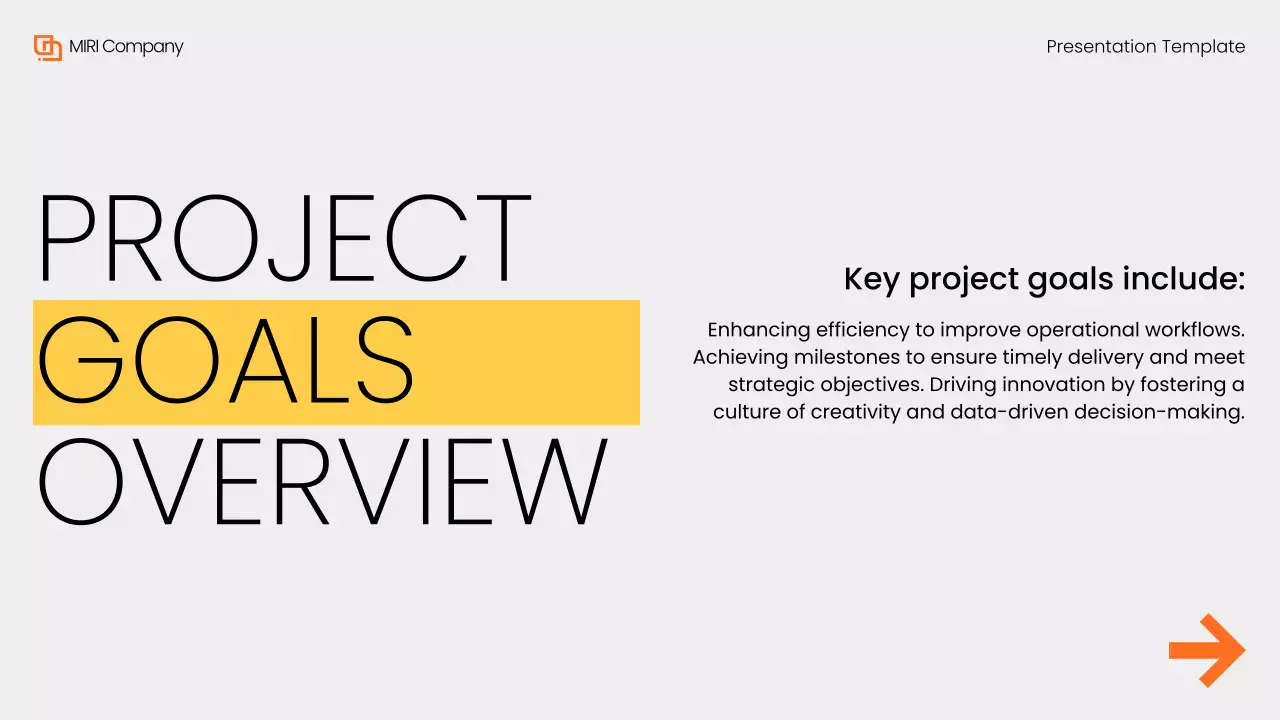 Yellow Modern Business Report Presentation