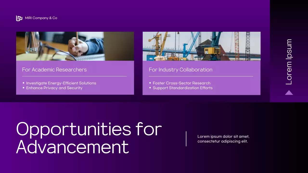 Purple Modern Conference Template Presentation