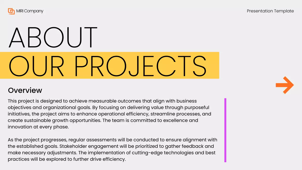 Yellow Modern Business Report Presentation