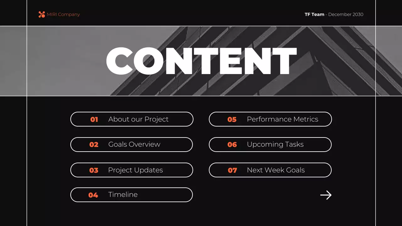 Grey Modern Business Report Presentation