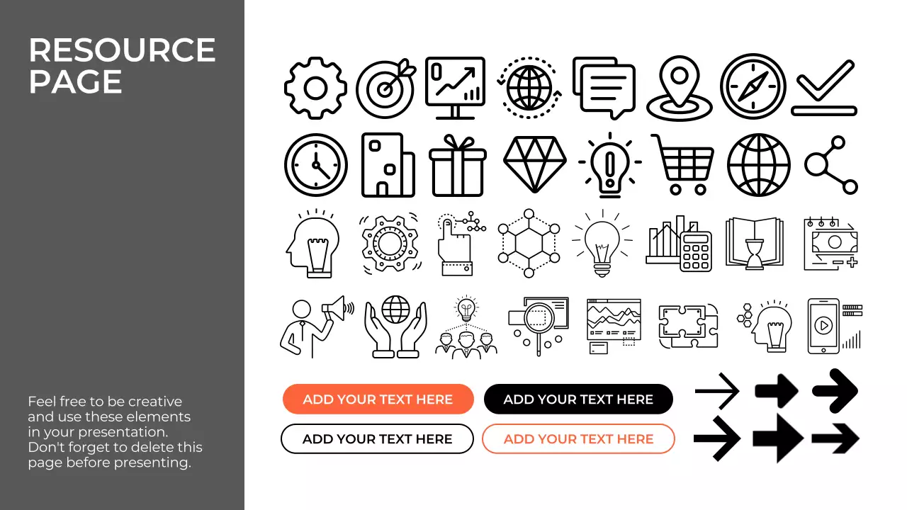 Grey Modern Business Report Presentation