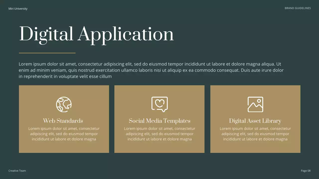 Green Classic University Guidelines Presentation