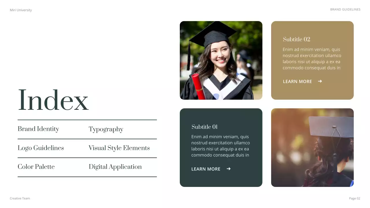 Green Classic University Guidelines Presentation