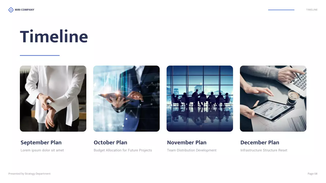 Blue Professional Business Presentation