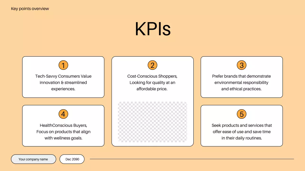 Orange Simple Business Plan Presentation