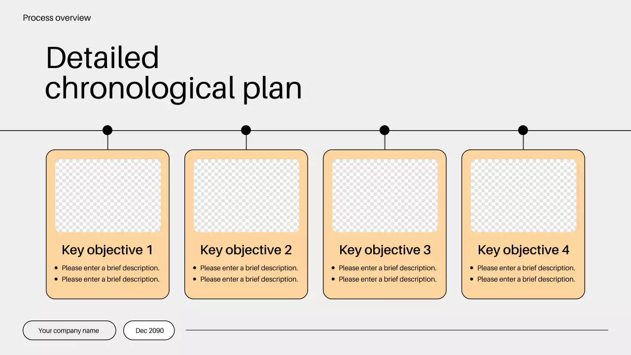 Orange Simple Business Plan Presentation