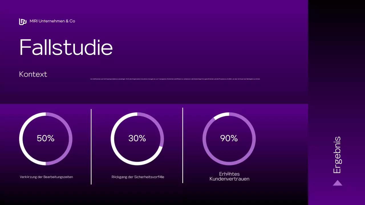 lila moderne Konferenzankündigung